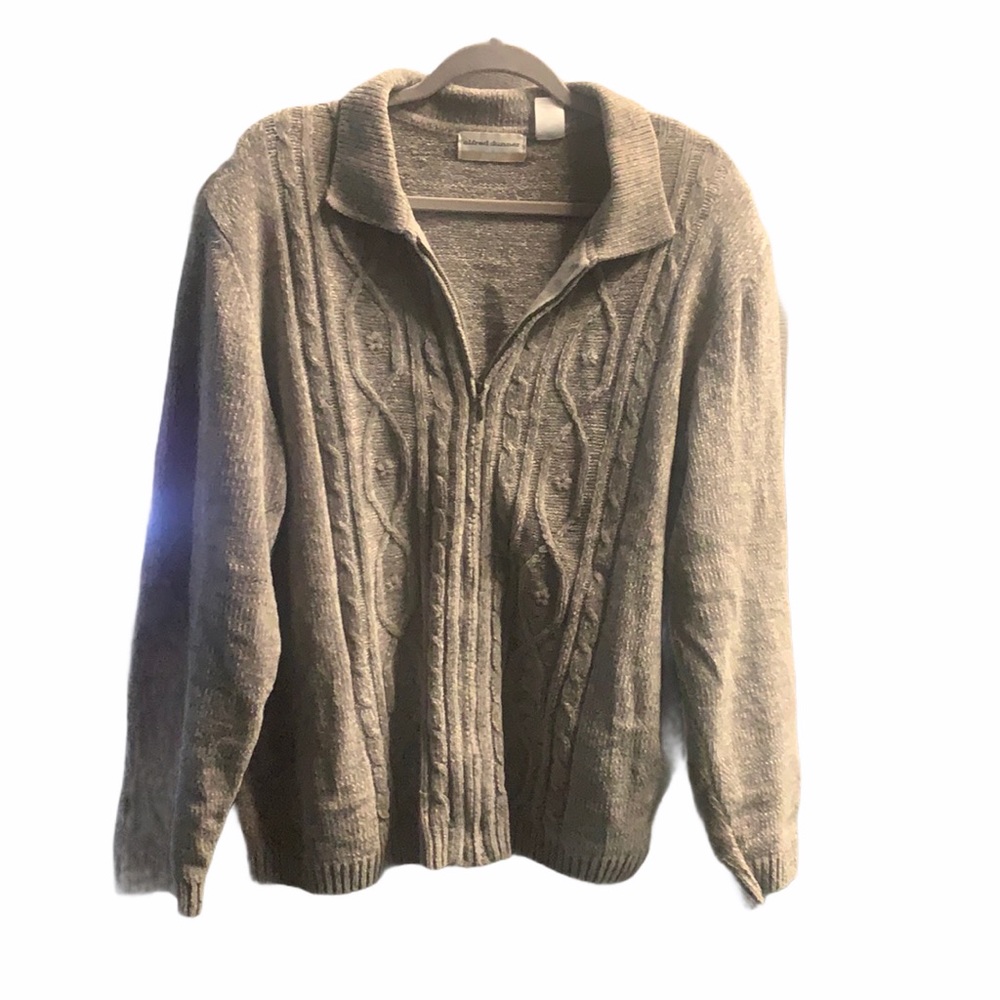 Alfred Dunner 1/4 Zip Up Sweater